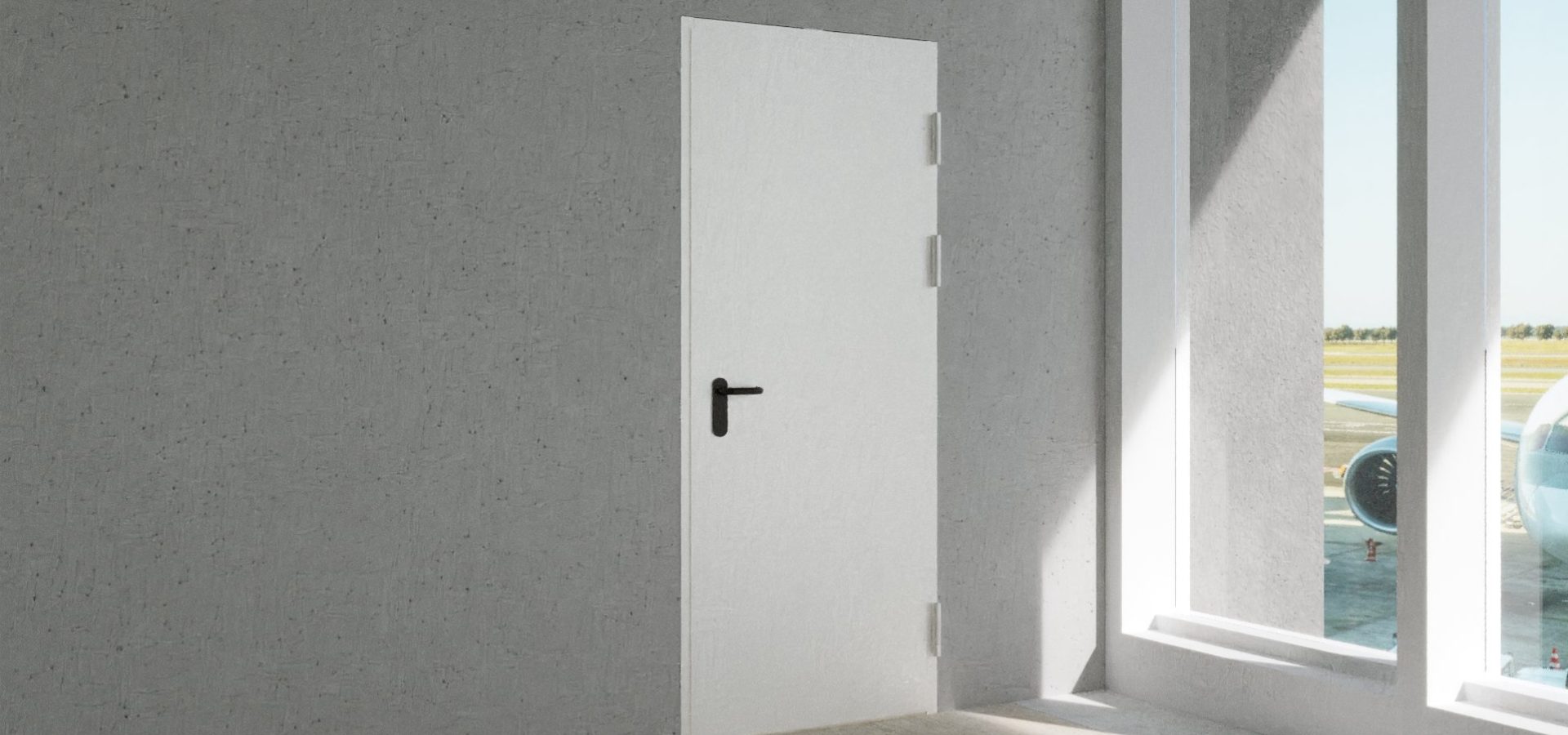 Nave industrial con puertas seccionales Roper México